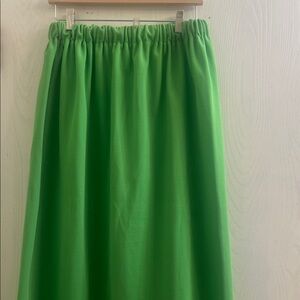 Handmade Green Women's Skirt